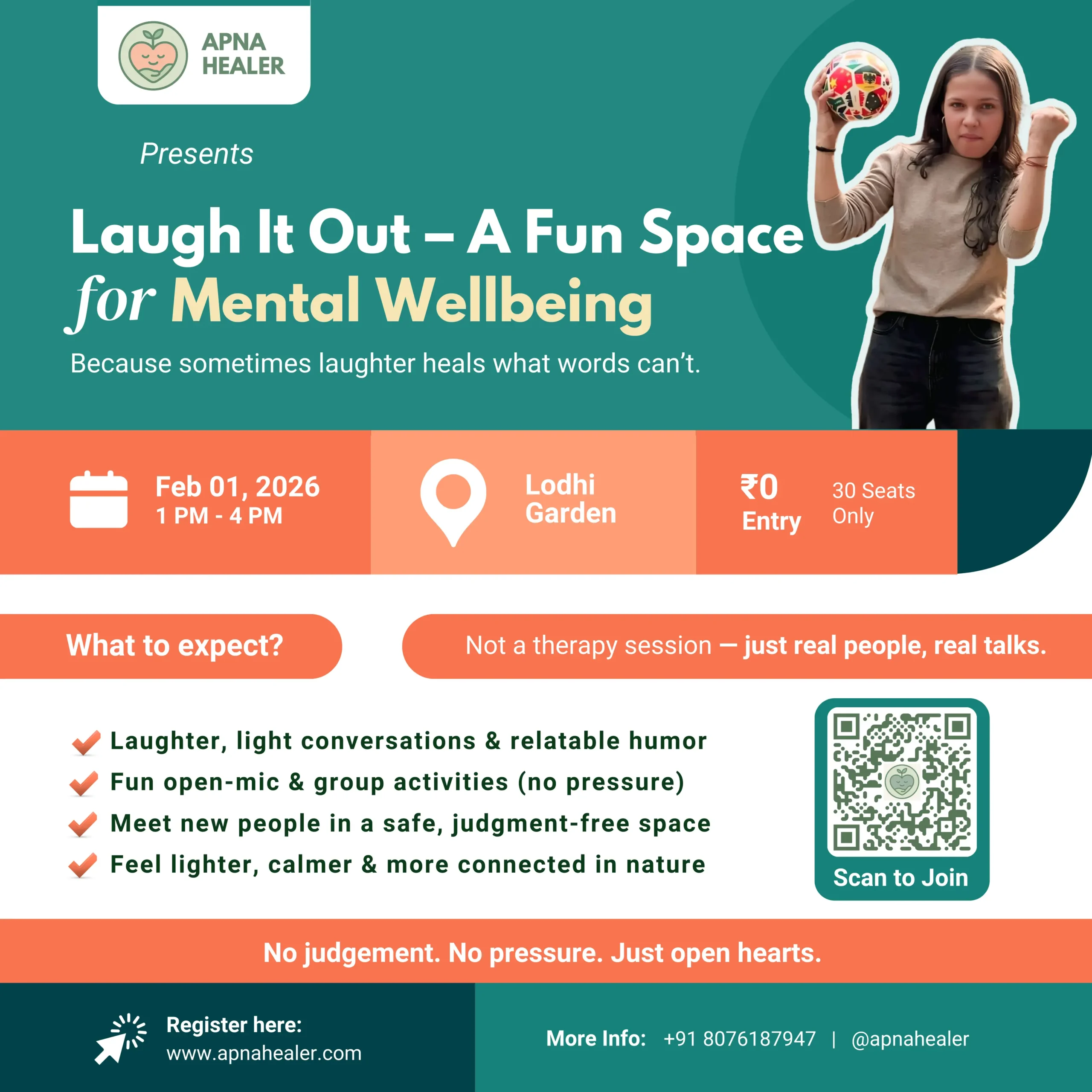 Laugh It Out – A Fun Space for Mental Wellbeing
