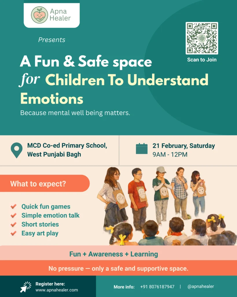 A Fun & Safe Space for Children to Understand Emotions Because Mental Wellbeing Matters.
